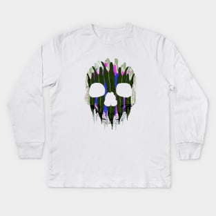 Spiritus Sancti Skull Kids Long Sleeve T-Shirt